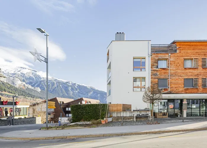 Bergstudio II I Flims Laax I Ski I Berg I Gartis Parkplatz Apartman